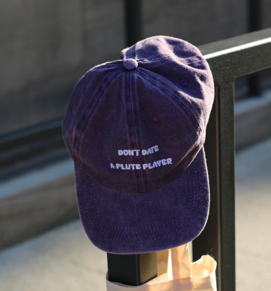 "Don't Date a Flute Player" Cap